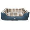 Cama de lujo para mascotas con refuerzo ortopédico (XL)