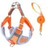 Arnés ajustable para perros Orange