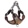 Arnés ajustable para perros Black / Brown