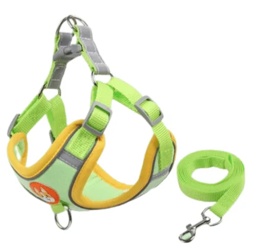 Arnés ajustable para perros Green