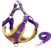 Arnés ajustable para perros Purple