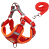 Arnés ajustable para perros Red