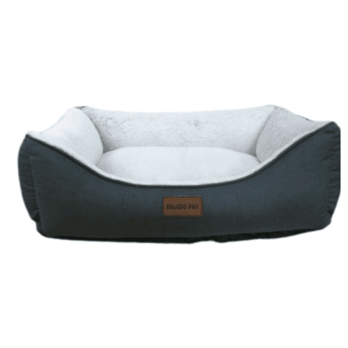 Cama elegante de felpa para perros (L)