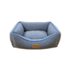Cama para perros ortopédica de lana de peluche (L)