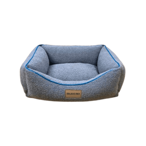Cama para perros ortopédica de lana de peluche (M)