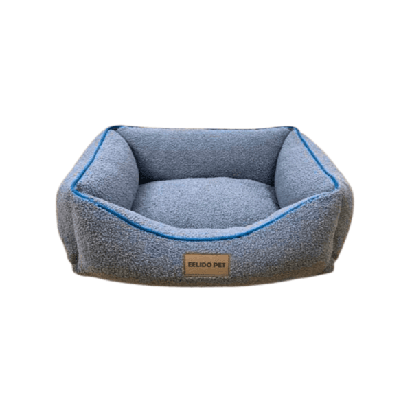 Cama para perros ortopédica de lana de peluche (L)