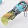 Recolector de excrementos portátil de seis puntas