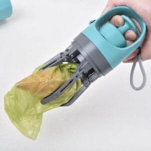 Recolector de excrementos portátil de seis puntas